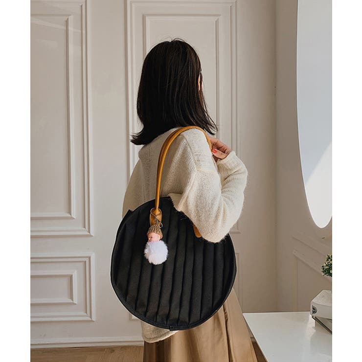 中綿ハンドバッグ 韓国ファッション レディース | aimoha  | 詳細画像5 