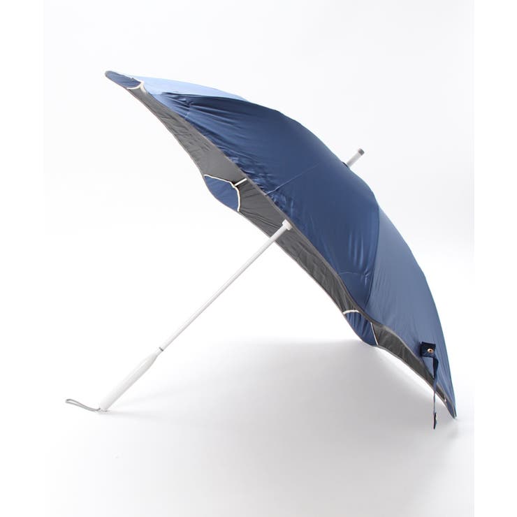 【色: ホワイト】アイモハ 雨傘 レディース 長傘 6本骨 軽量 シンプル デザ