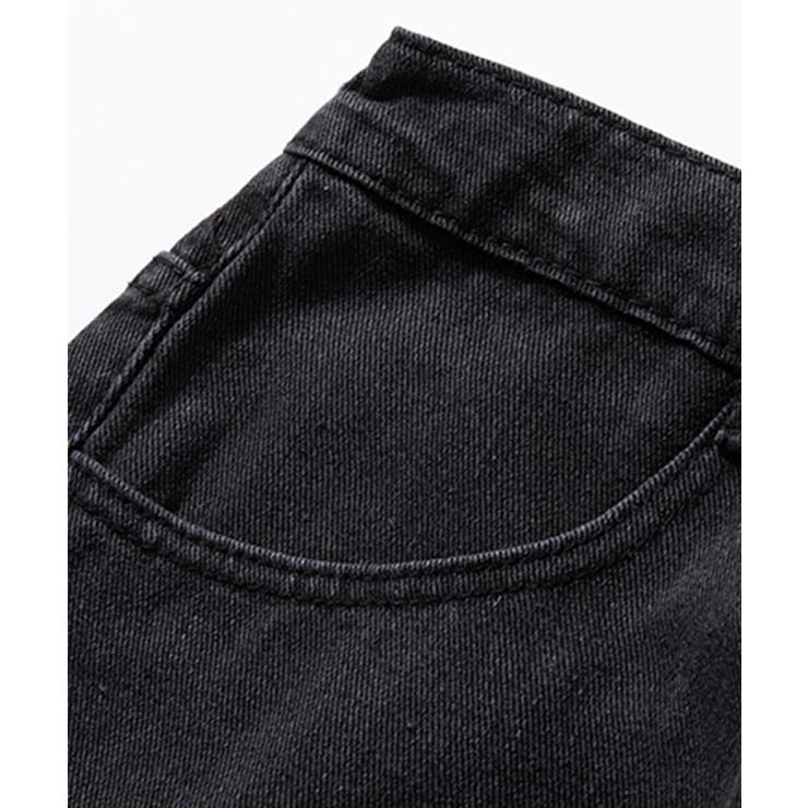 デニム　黒　ワイド　良品。 無印良品の“神パンツ”はこれかも。「縦横ストレッチデニムワイド
