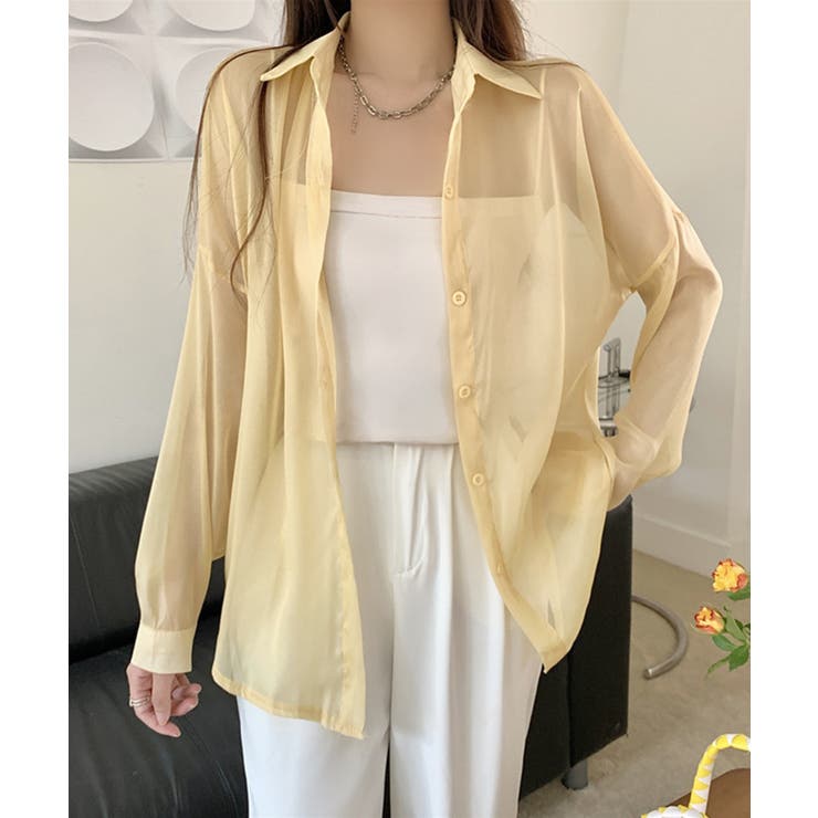 surya 【美品】【シアー】【ビジュー】【ターコイズ】【総柄】シフォン長袖 tsu19.jpg