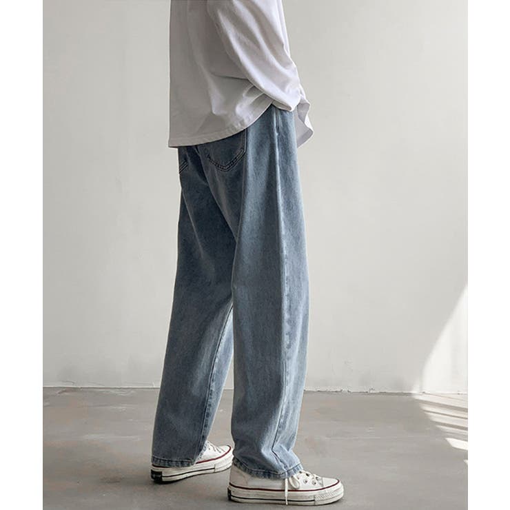 ストレートワイドデニム メンズ おしゃれ | aimoha men | 詳細画像11 