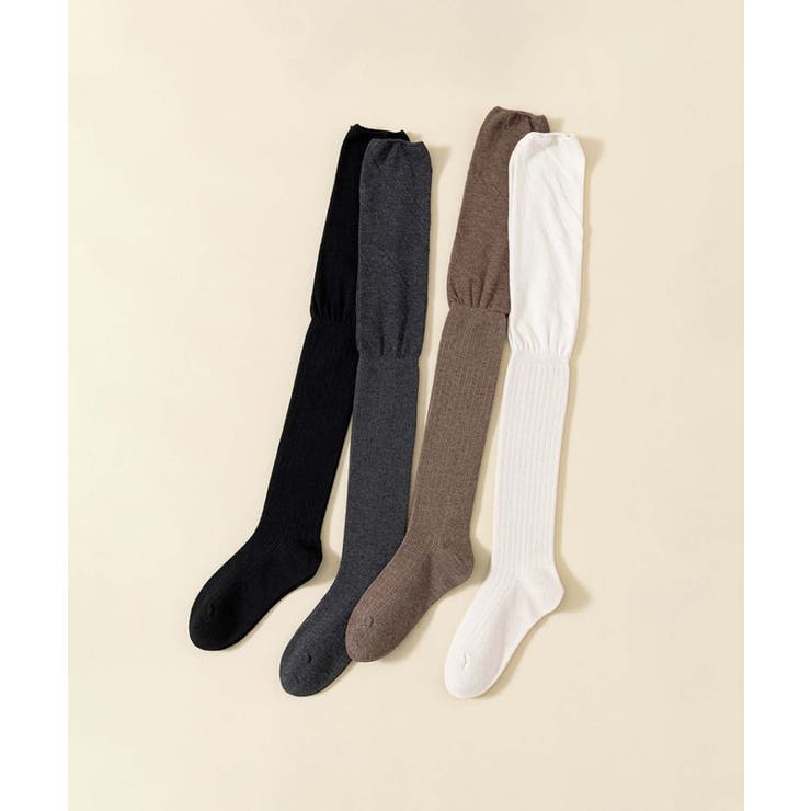 [2025 MOSOX NEW COLLECTION]切り替えニーハイソックス | aimoha  | 詳細画像12 