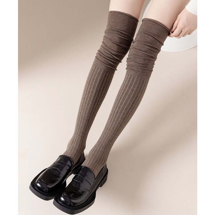 2025 MOSOX NEW COLLECTION]切り替えニーハイソックス[品番：XT000011979]｜aimoha  （アイモハ）のレディースファッション通販｜SHOPLIST（ショップリスト）
