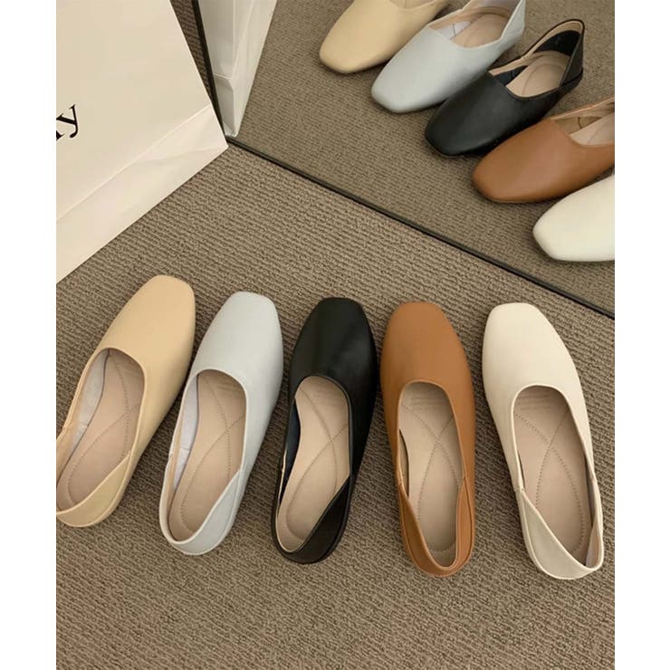 【SHOES 365】レディースフラットシューズ | aimoha  | 詳細画像1 