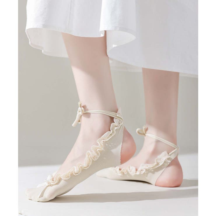 2025 MOSOX NEW COLLECTION]バレエシューズ風ソックス[品番