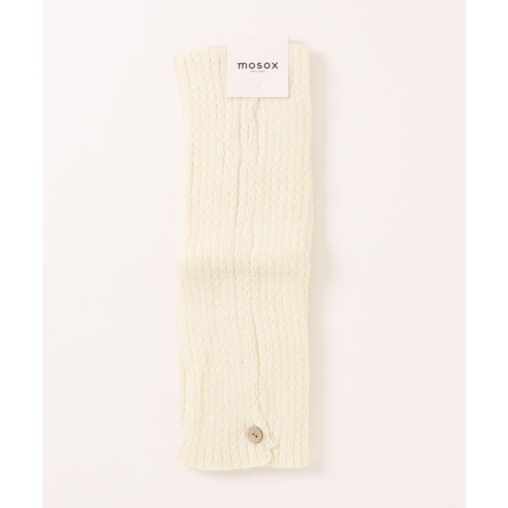 【MOSOX】木製ボタン付きレッグウォーマー | aimoha  | 詳細画像1 