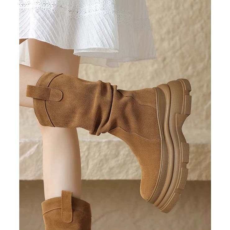 【SHOES 365】厚底フィットブーツ【AW】 | aimoha  | 詳細画像8 