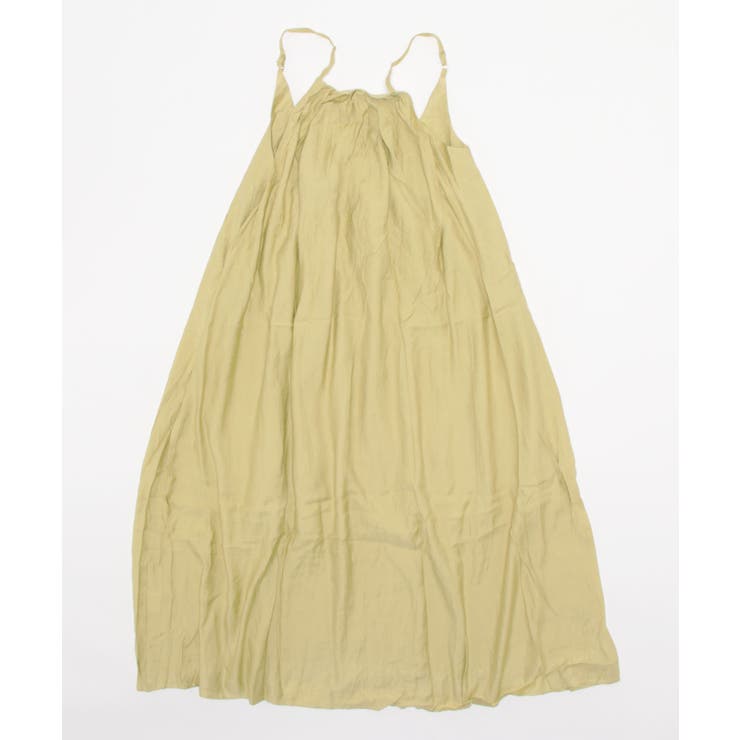 プリーツキャミソールワンピース ロングワンピース 韓国ファッション | aimoha  | 詳細画像27 