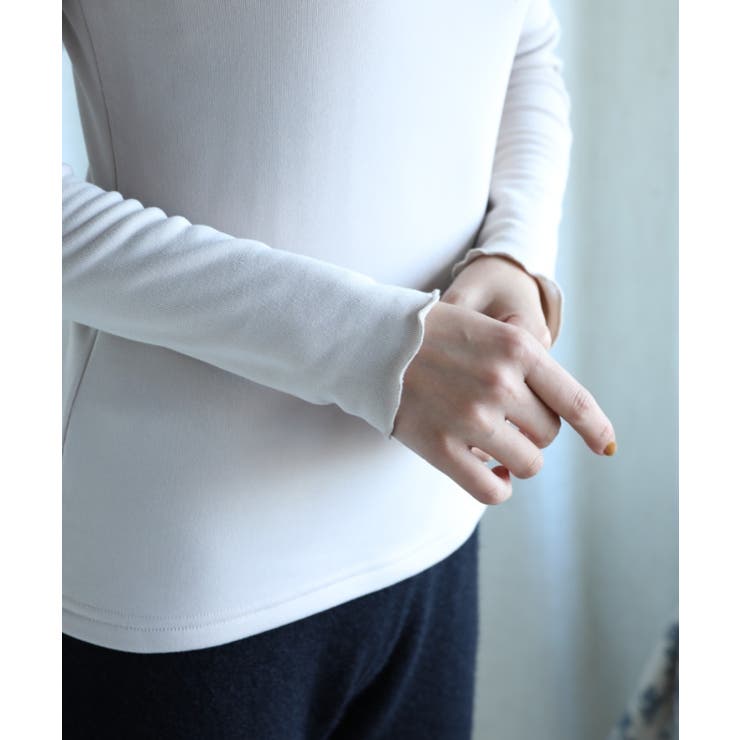 aimoha/フリル裏起毛裏ボアインナートップス ハイネック【AW】 | aimoha  | 詳細画像35 