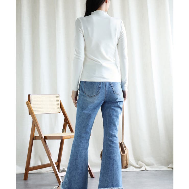 aimoha/フリル裏起毛裏ボアインナートップス ハイネック【AW】 | aimoha  | 詳細画像41 