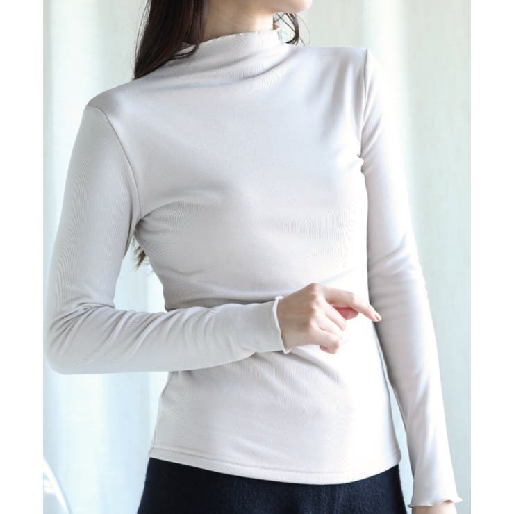 aimoha/フリル裏起毛裏ボアインナートップス ハイネック【AW】 | aimoha  | 詳細画像47 