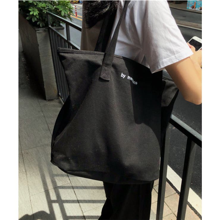 ファスナー付き キャンバストートバッグ キャンバス[品番