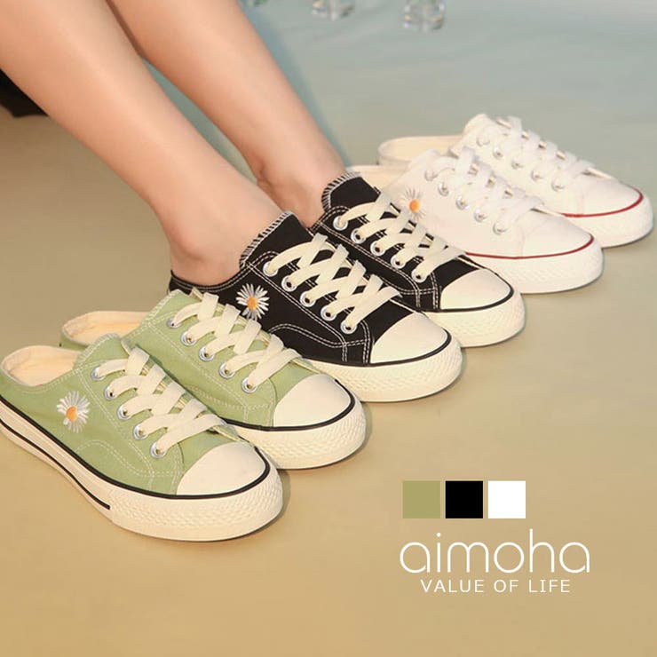 スリッポン キャンバス かかとなし 品番 Xt Aimoha アイモハ のレディース ファッション通販 Shoplist ショップリスト