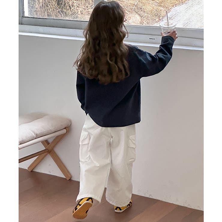 【aimoha-KIDS-】カレッジロゴロンT | aimoha kids | 詳細画像8 