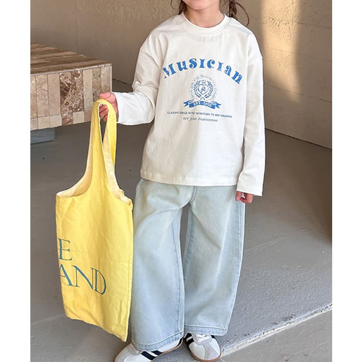 【aimoha-KIDS-】カレッジロゴロンT | aimoha kids | 詳細画像13 