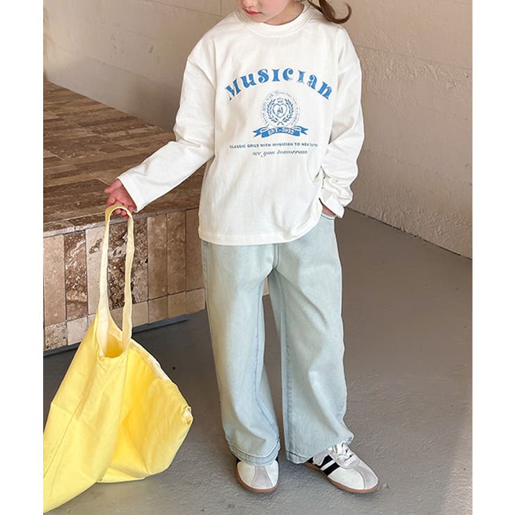 【aimoha-KIDS-】カレッジロゴロンT | aimoha kids | 詳細画像16 