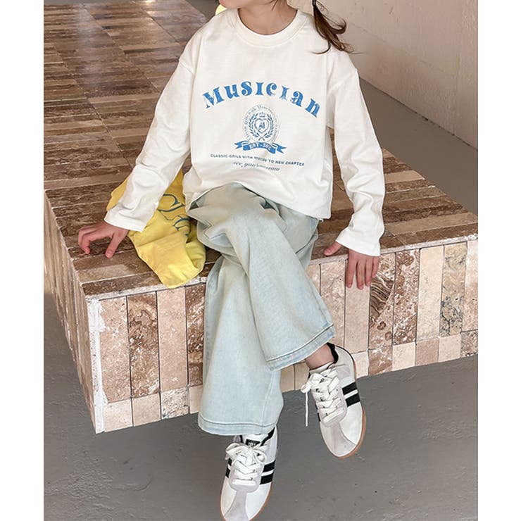 【aimoha-KIDS-】カレッジロゴロンT | aimoha kids | 詳細画像17 