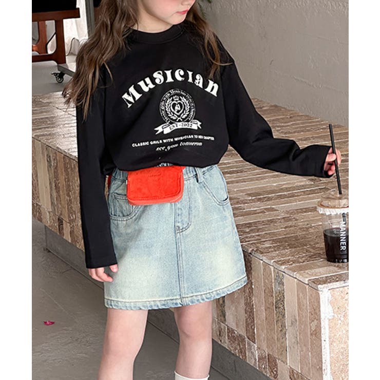 【aimoha-KIDS-】カレッジロゴロンT | aimoha kids | 詳細画像24 