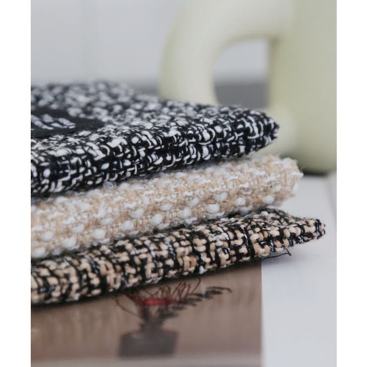 ふんわりツイード風コースター | aimoha  | 詳細画像10 