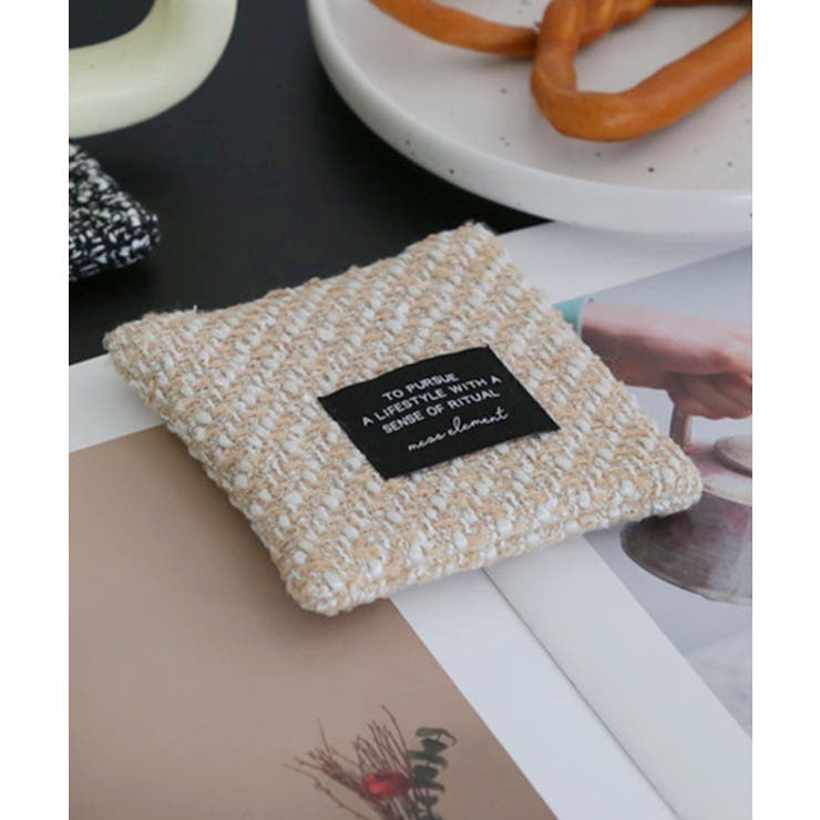 ふんわりツイード風コースター | aimoha  | 詳細画像11 