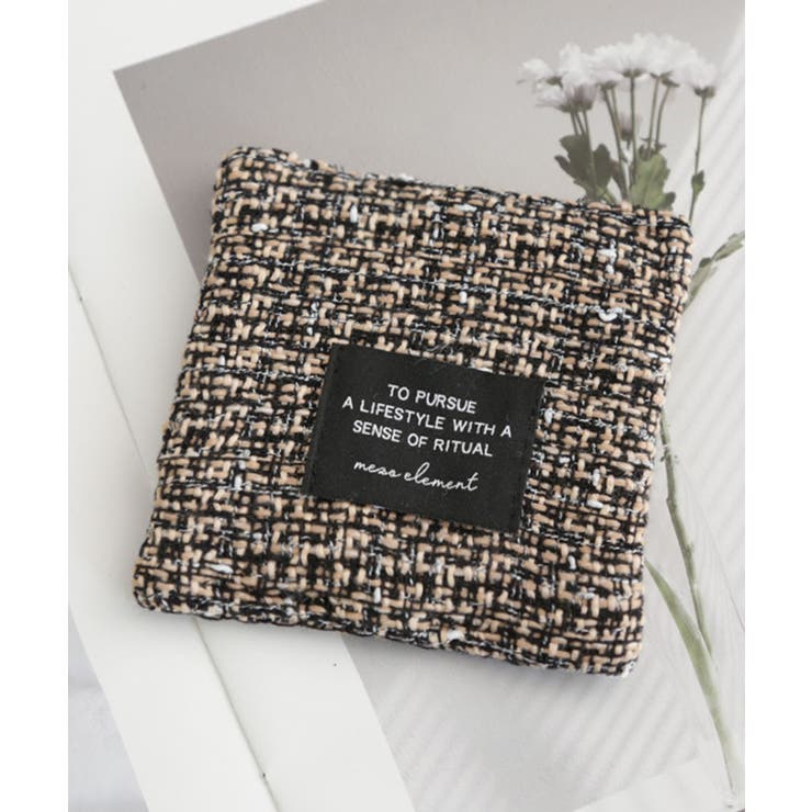 ふんわりツイード風コースター | aimoha  | 詳細画像3 