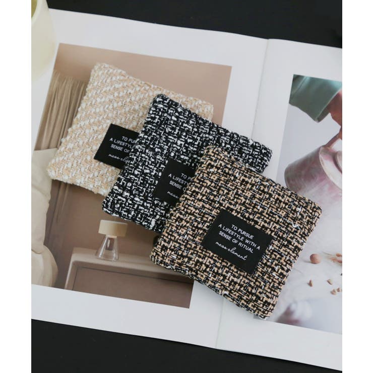 ふんわりツイード風コースター | aimoha  | 詳細画像8 