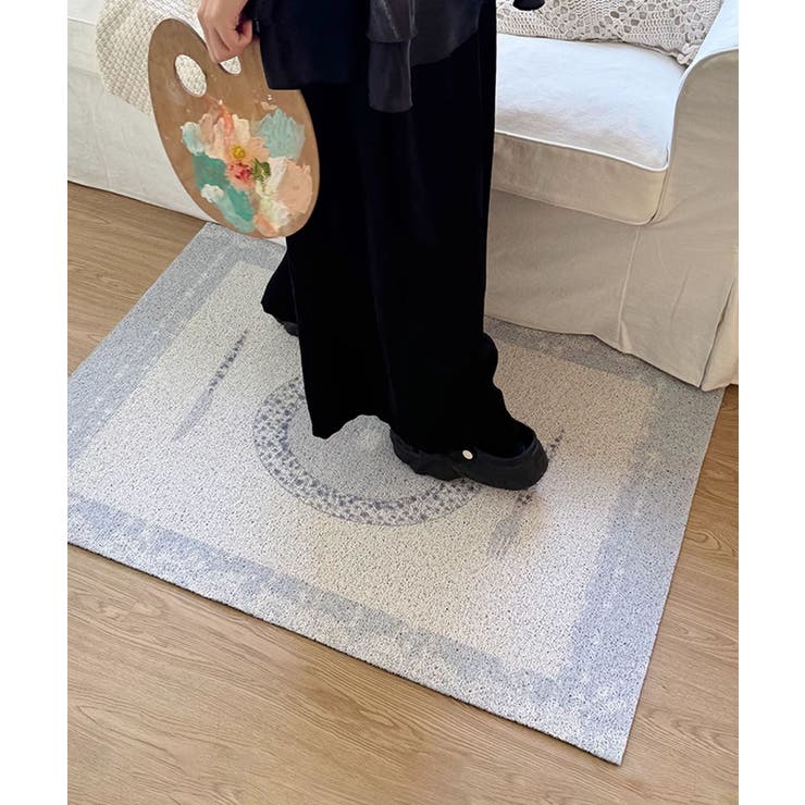 アート風プリントラグ マット | aimoha  | 詳細画像5