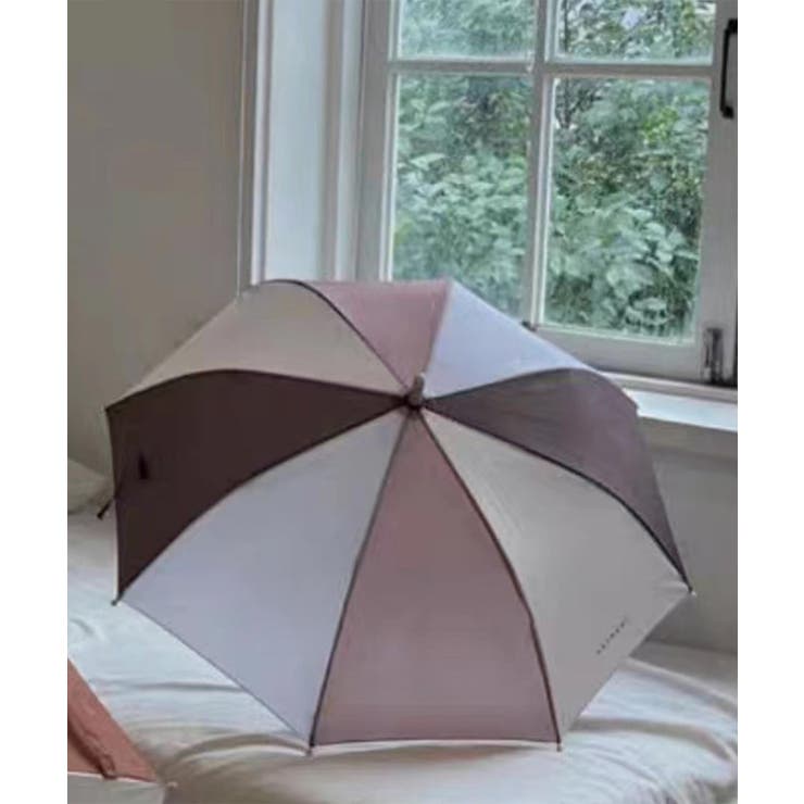 ミックス2 | 【-aimoha-KIDS-】くすみカラー配色キッズ傘 | aimoha kids