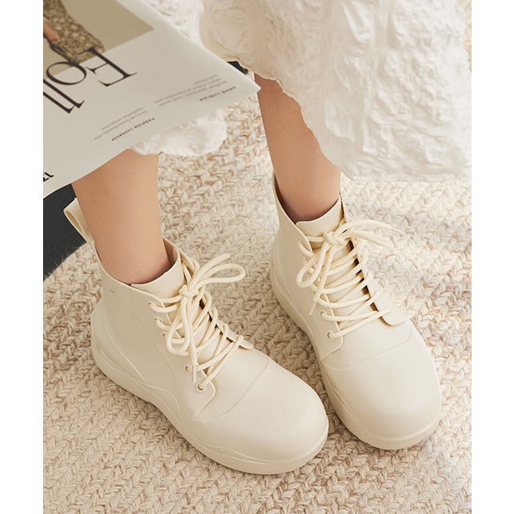 レインブーツ Off-White Off-White - off white レインブーツ ブラック 41の通販 by h