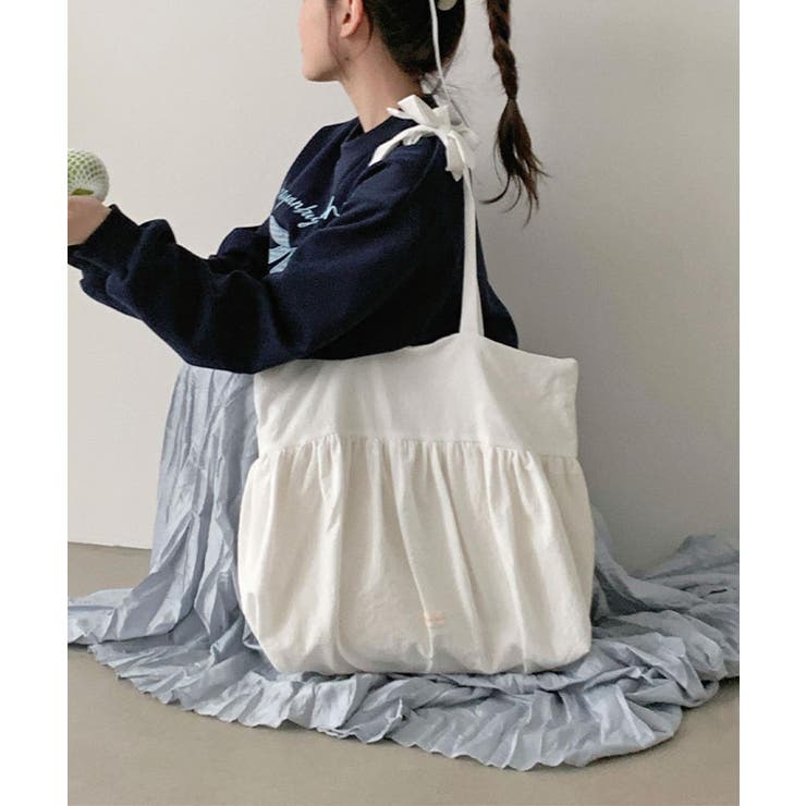 【B.A.G.】シャーリングショルダートートバッグ | aimoha  | 詳細画像10 