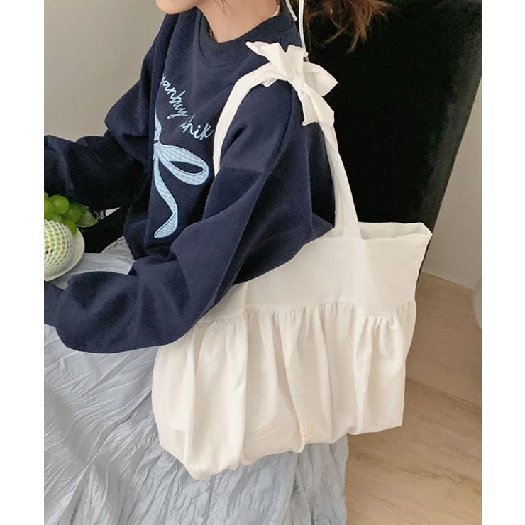 【B.A.G.】シャーリングショルダートートバッグ | aimoha  | 詳細画像13 