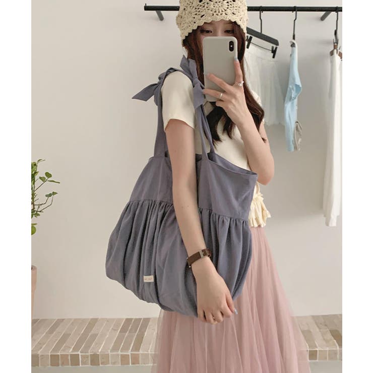 【B.A.G.】シャーリングショルダートートバッグ | aimoha  | 詳細画像4 