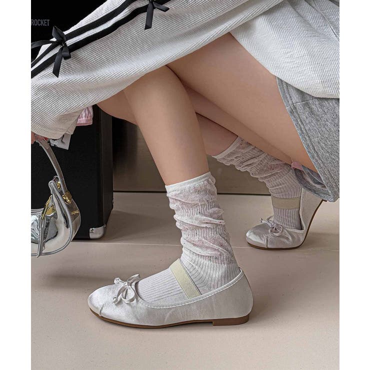 カラーネップミックス リブソックス | aimoha  | 詳細画像30 