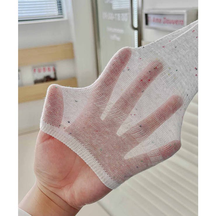 カラーネップミックス リブソックス | aimoha  | 詳細画像4 