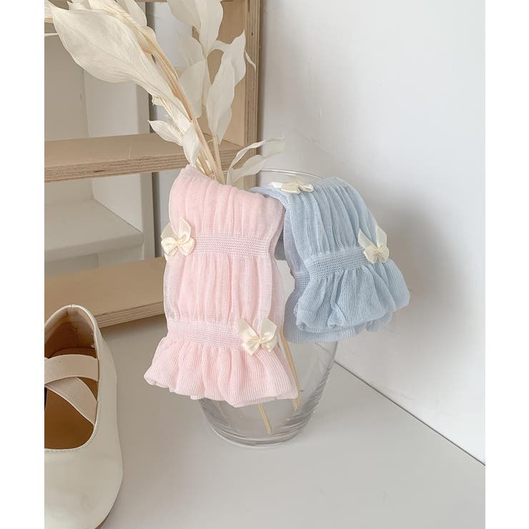 ギャザーフリルリボンソックス | aimoha  | 詳細画像11 