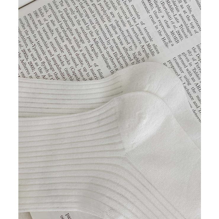 ボタン付きリブソックス | aimoha  | 詳細画像18 