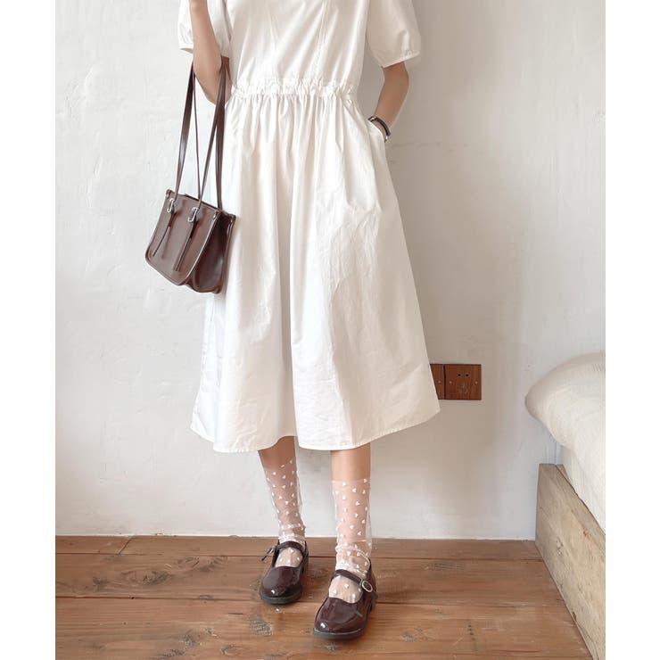 ハート総柄チュールソックス | aimoha  | 詳細画像18 