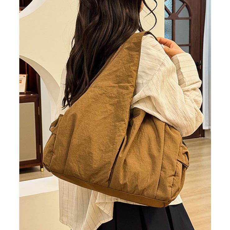 モカ | 【B.A.G.】ショルダーナイロントートバッグ | aimoha 