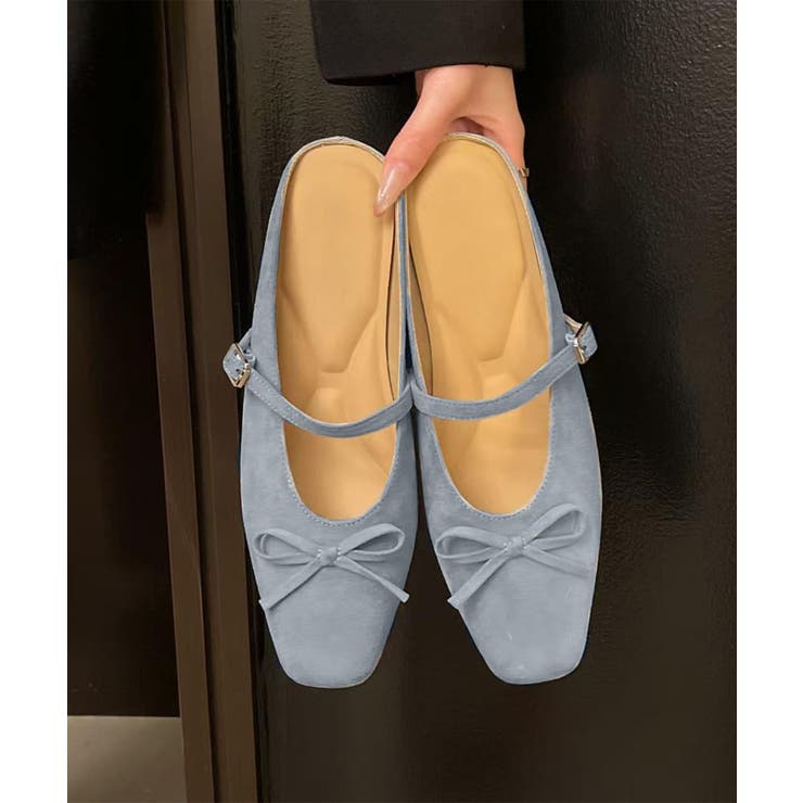 スエードリボンミュール | aimoha  | 詳細画像6 