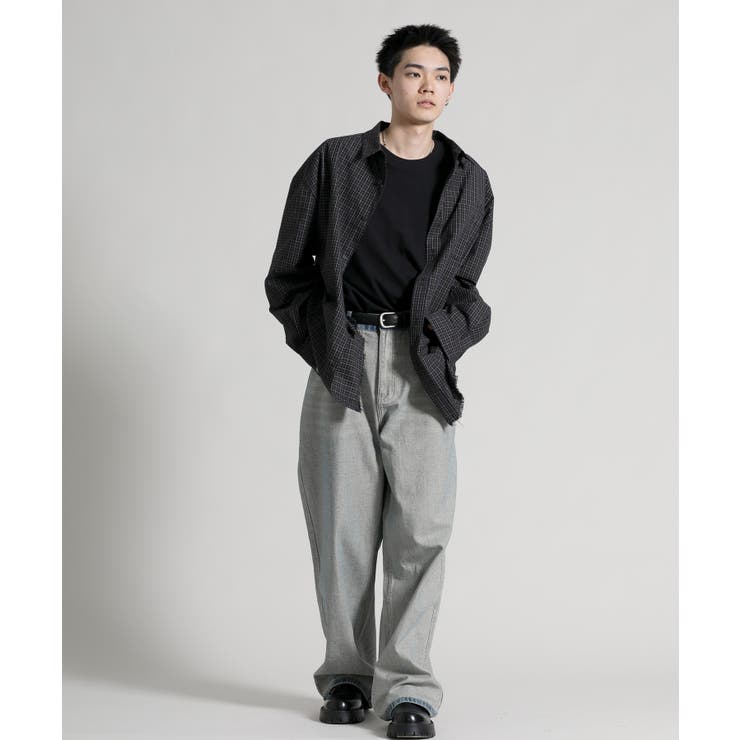 Distressed Vintage Checkered | aimoha men | 詳細画像16 