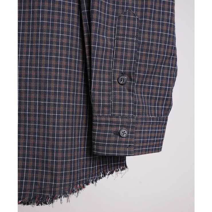 Distressed Vintage Checkered | aimoha men | 詳細画像32 