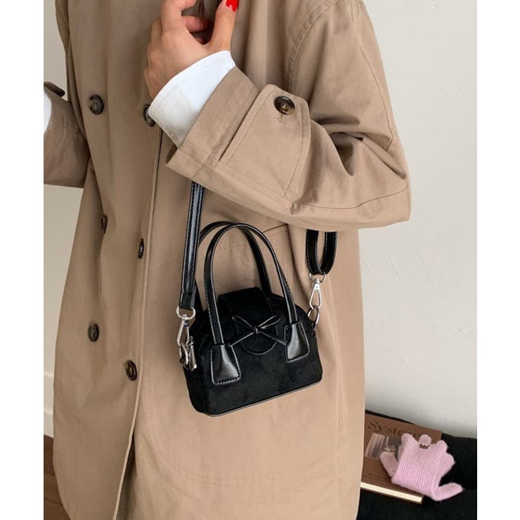 HOOK for girls ショルダーベルト付きミニボストンバッグ | HOOK | 詳細画像3 