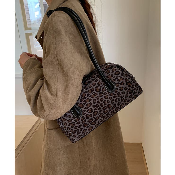 HOOK for girls レオパード柄バゲットショルダーバッグ | HOOK | 詳細画像3 