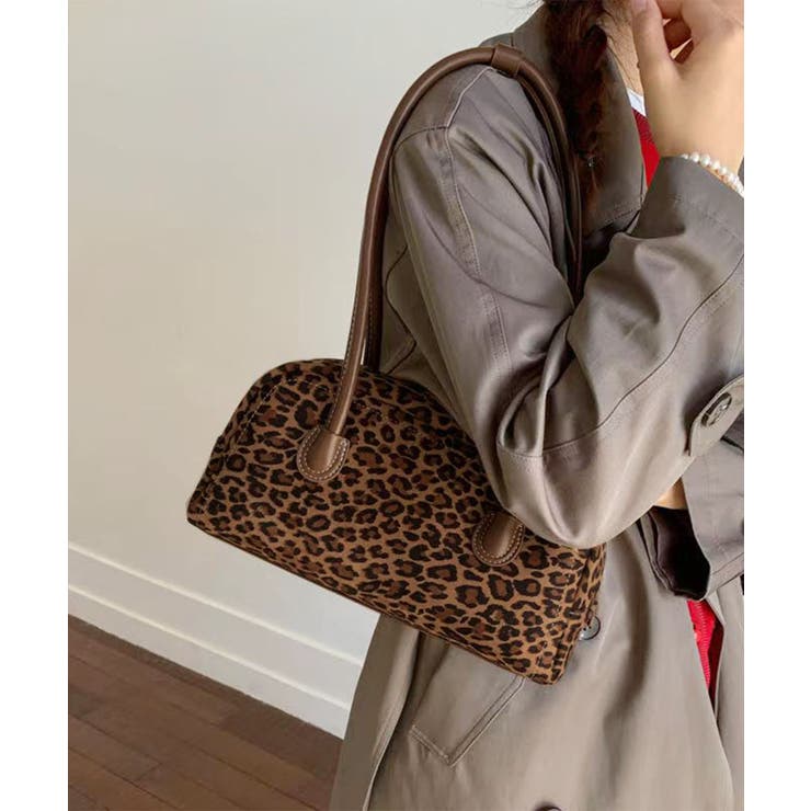 HOOK for girls レオパード柄バゲットショルダーバッグ | HOOK | 詳細画像5 