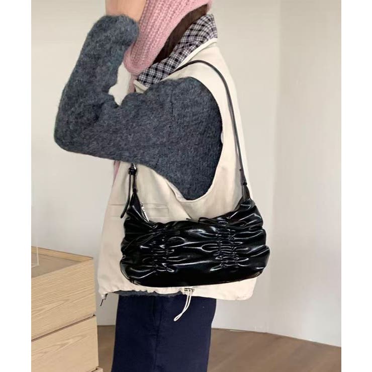 HOOK for girls ルーズギャザーワンショルダーバッグ | HOOK | 詳細画像5 