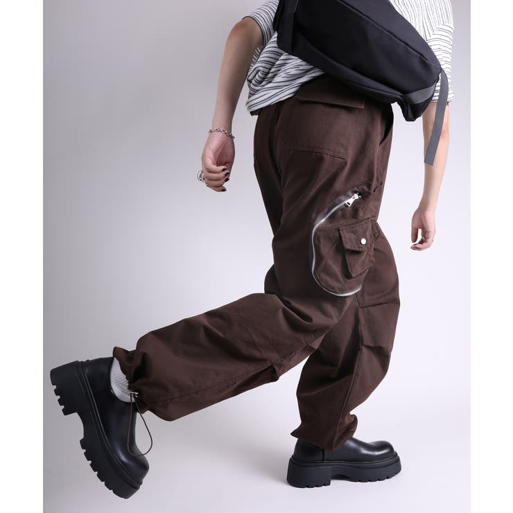 GENXDER】カーゴレイヤードパンツ[品番：XT000012267]｜aimoha
