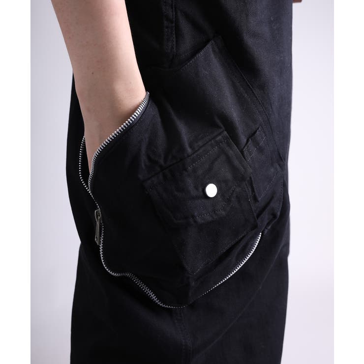 D.HYGEN - Salt-Shrunk Washed Border Striped Layered Cargo
