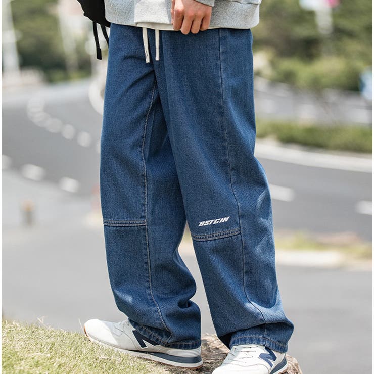XL　LL　パンツ　ズボン　ストリート　韓国　ワイドパンツ