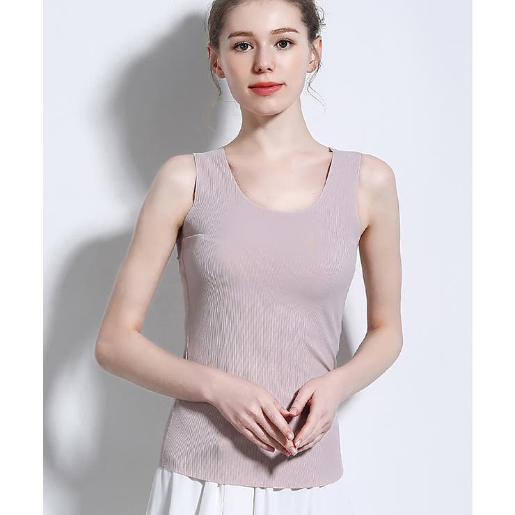 PINK | シームレスインナー キャミソール インナー | aimoha