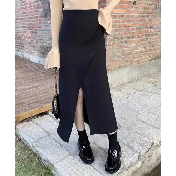 【Jasmine】フロントスリットマーメイドロングスカート Jasmine Gr… | aimoha  | 詳細画像1 